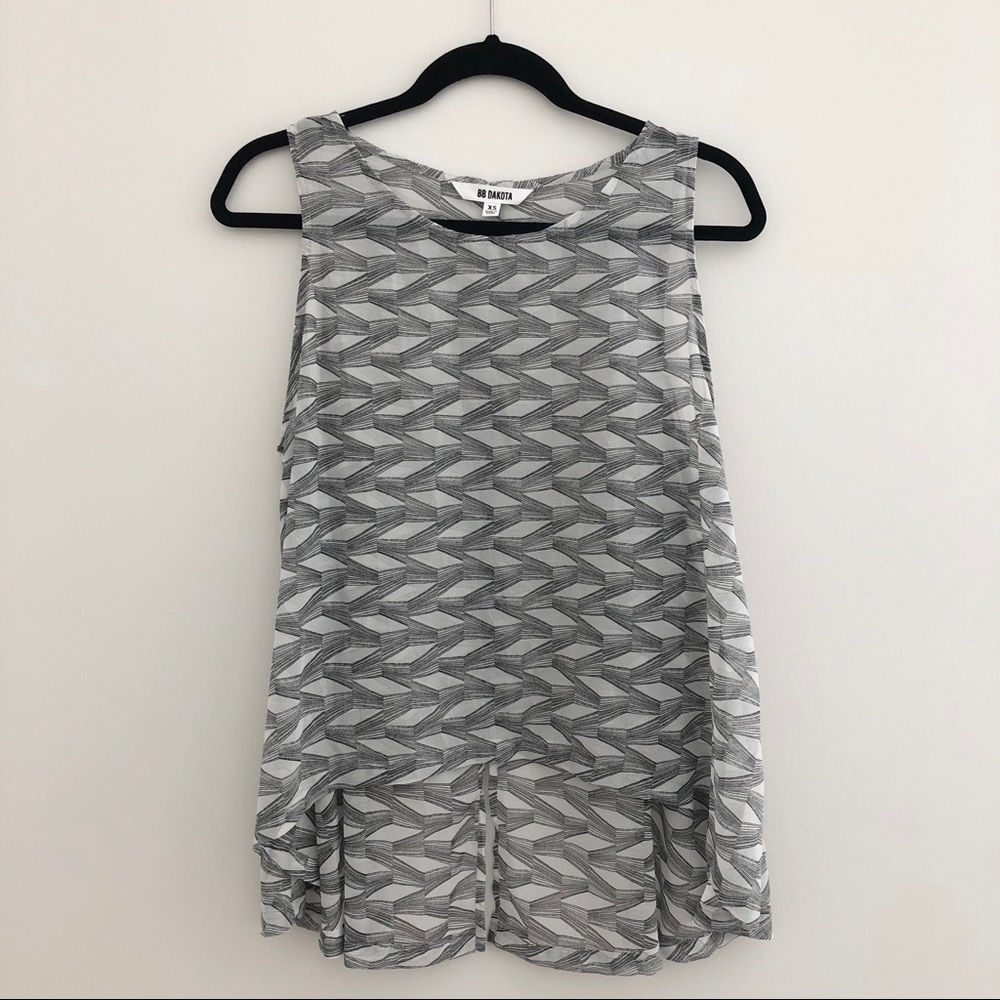 BB Dakota Sheer Tank Top